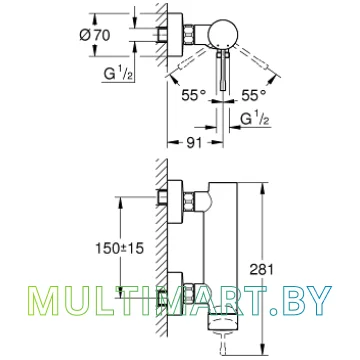 Смеситель Grohe Essence New 33636GL1 (золотой) картинка 2